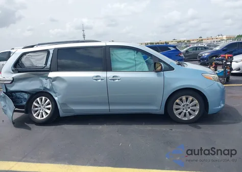 2015 Toyota Sienna Limited Premium 7 Passenger из США, поврежденный, VIN 5TDDK3DC0FS127743